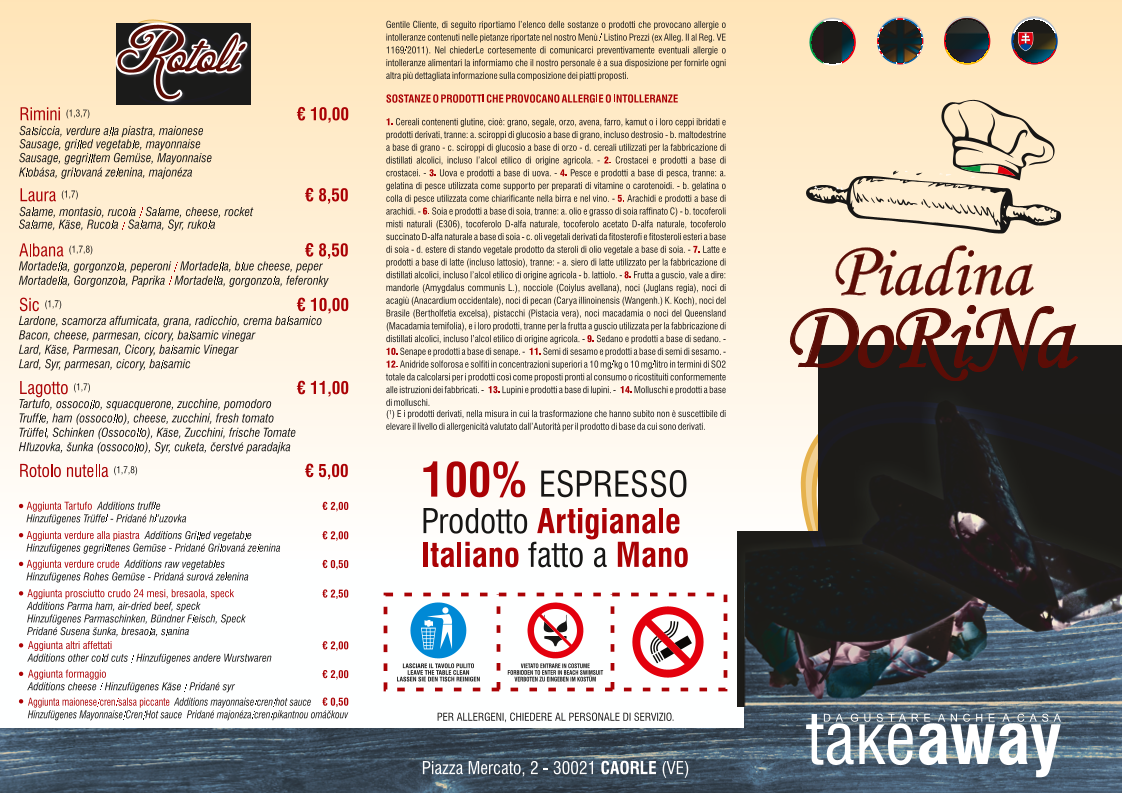 Menu Piadina Dorina-1