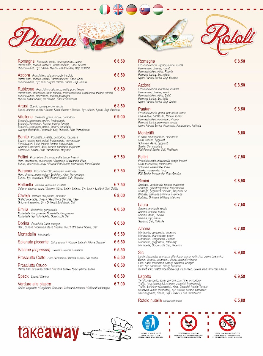 Menu Piadina Dorina-2