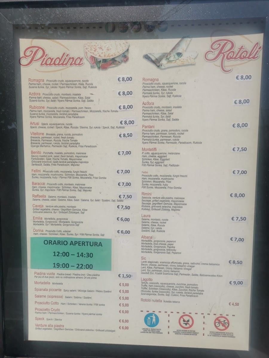 Menu Piadina Dorina-6